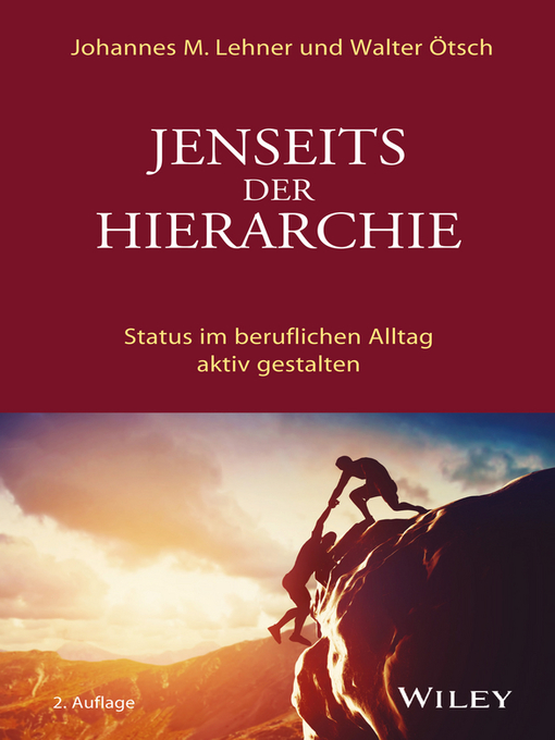 Umschlagbild für Jenseits der Hierarchie
